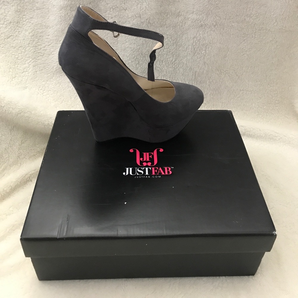 Just Fabulous brand platform wedge