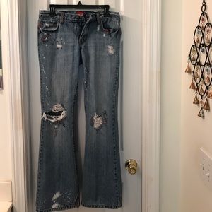 Abercrombie and Fitch Distressed Jeans