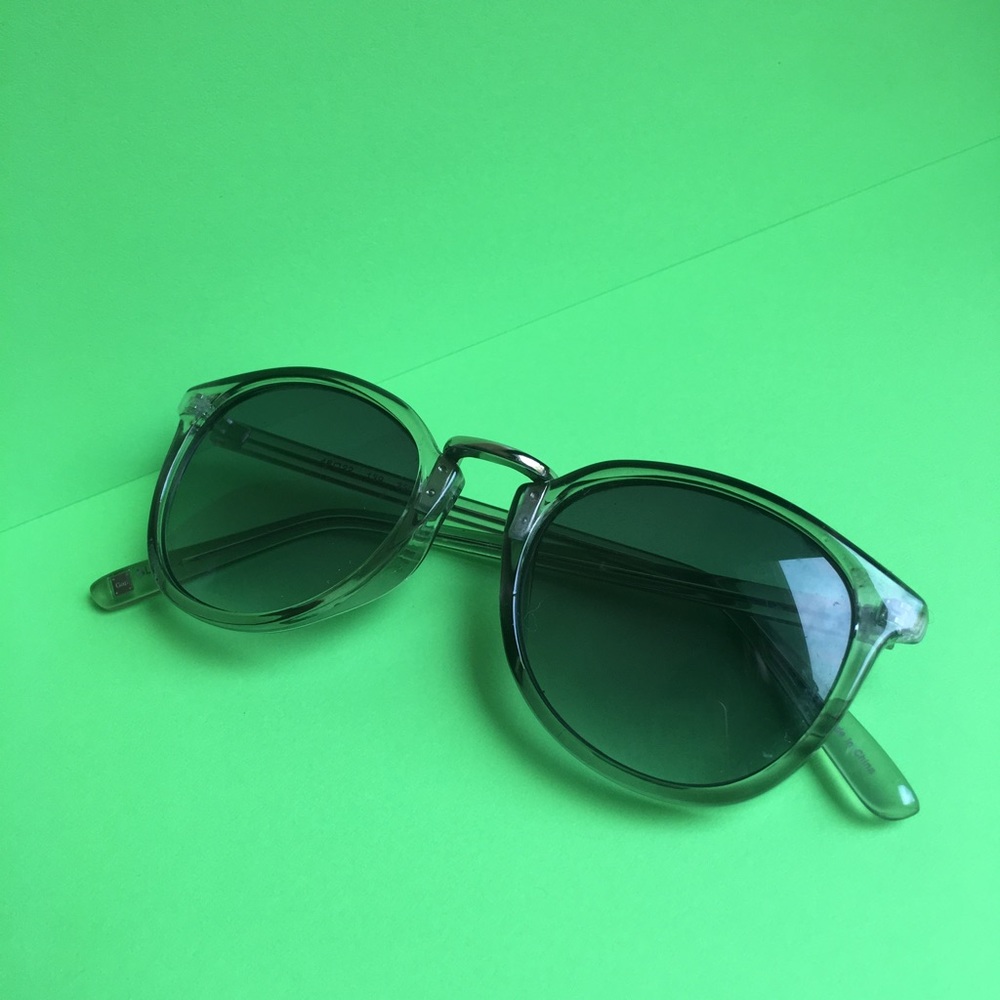 Clear sunglasses