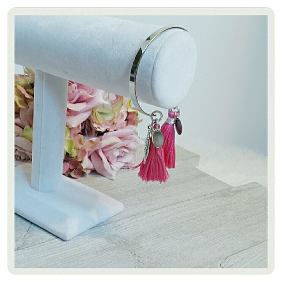 Boho Bangle in Pink - Picture 3 of 3