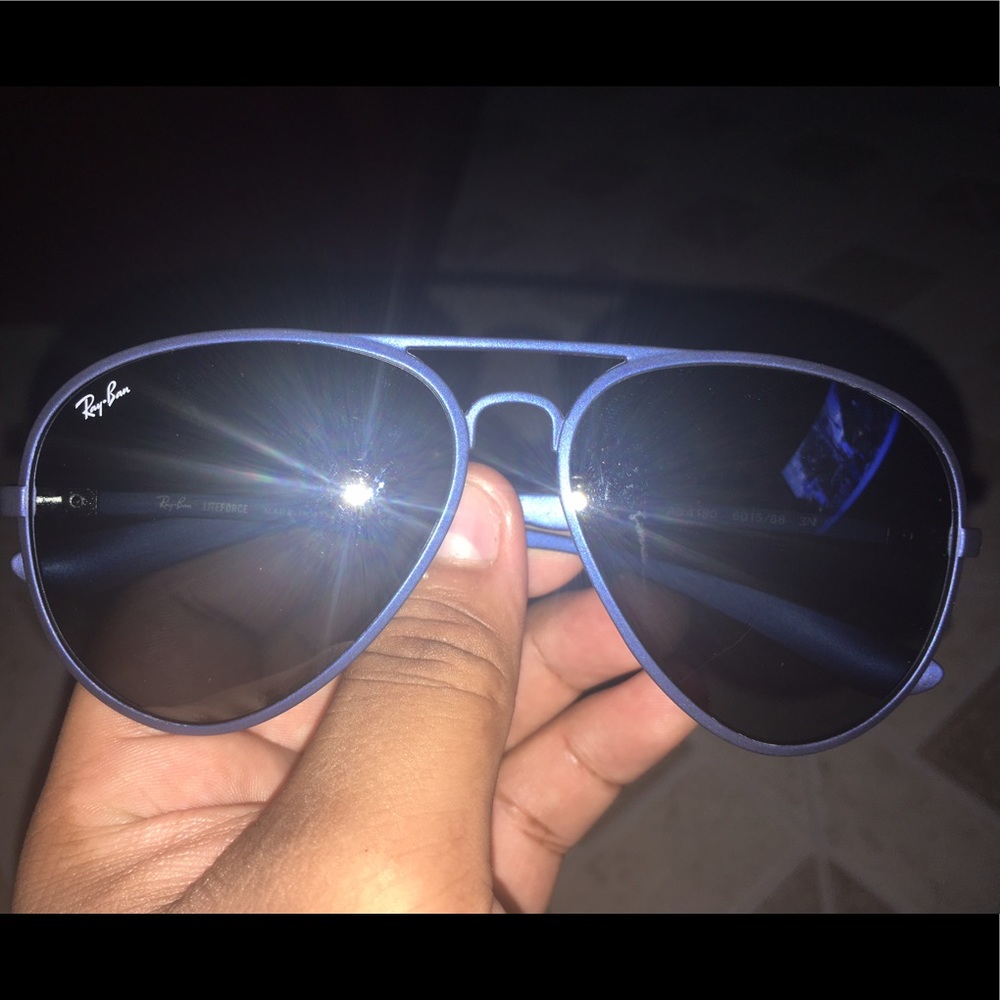 Ray Ban Aviator LiteForce (Blue)