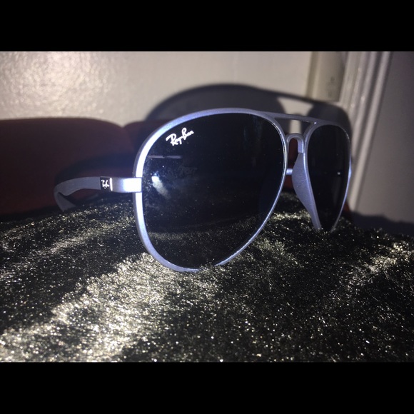 Ray Ban Aviator LiteForce (Blue) - Picture 3 of 5