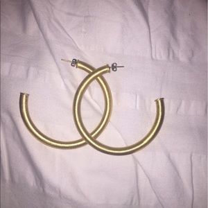 Moon & Lola gold hoops.