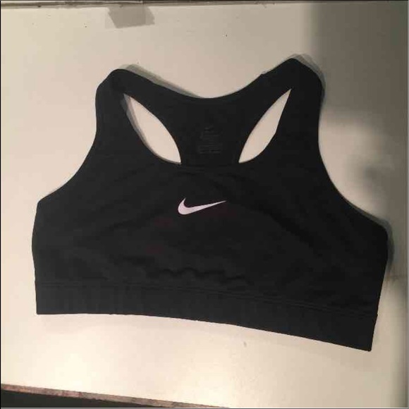Black Nike Sports Bra - Picture 1 of 1