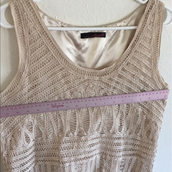 Unworn batternburg lace tank expensive look! Tan - Picture 2 of 4