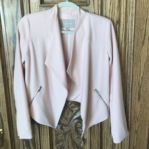 Banana Republic Blush Pink Jacket Open Cardi
