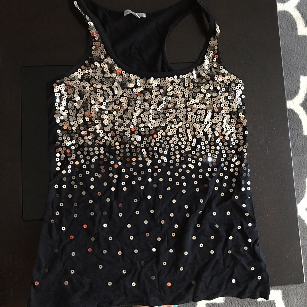 Sequin Tank Top from Charlotte Russe