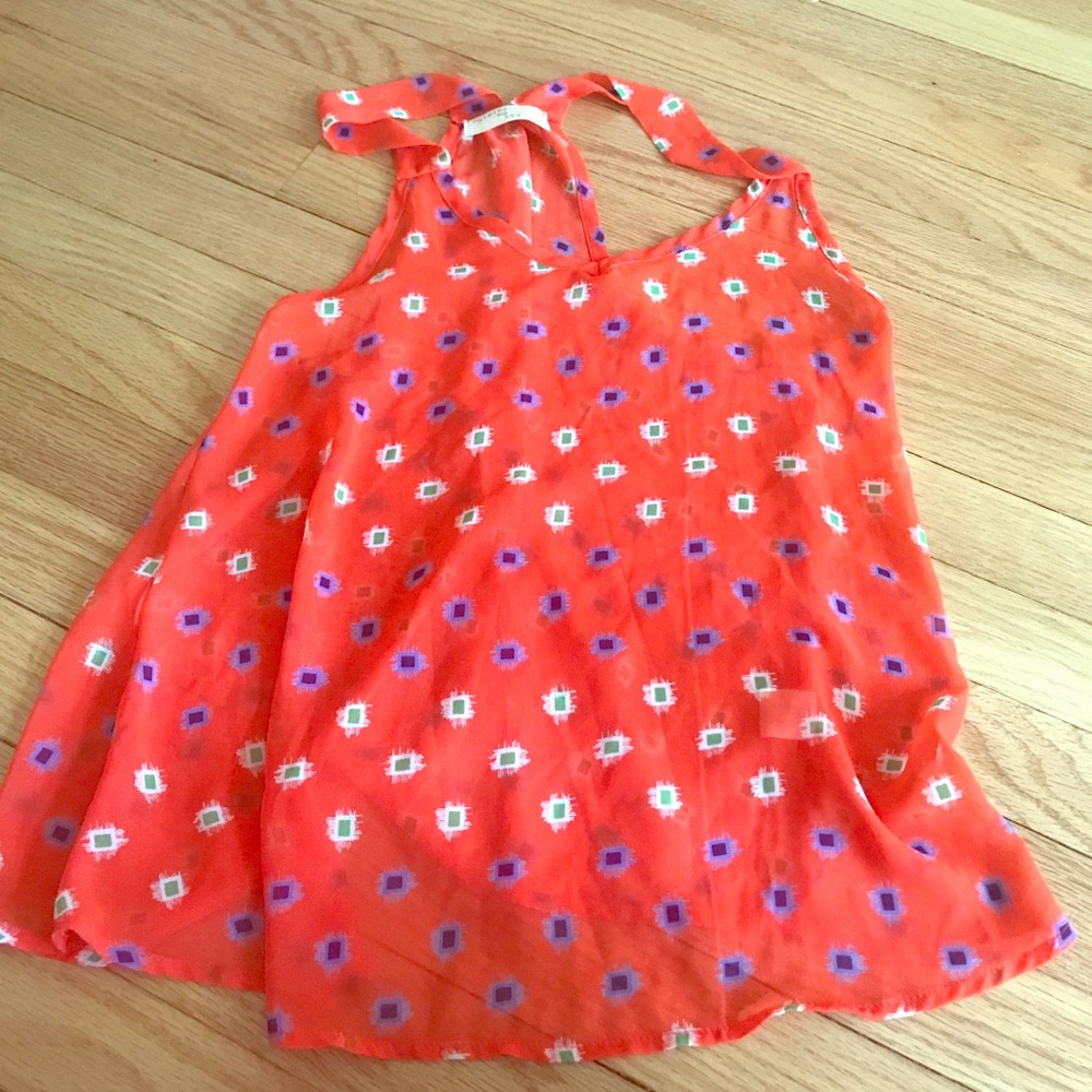 Sheer tank top from Francesca's