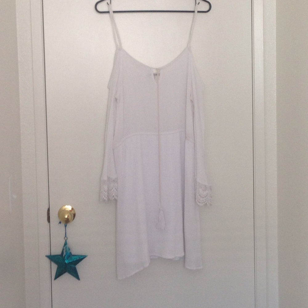Boho bell sleeve dress