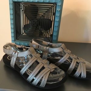 Abel Walking Company Silver Sandal