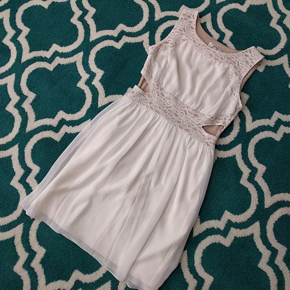 Cream dress