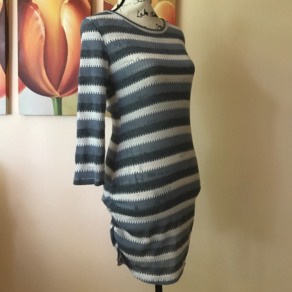 Blossom Apparel Striped Knit Dress - Picture 4 of 8