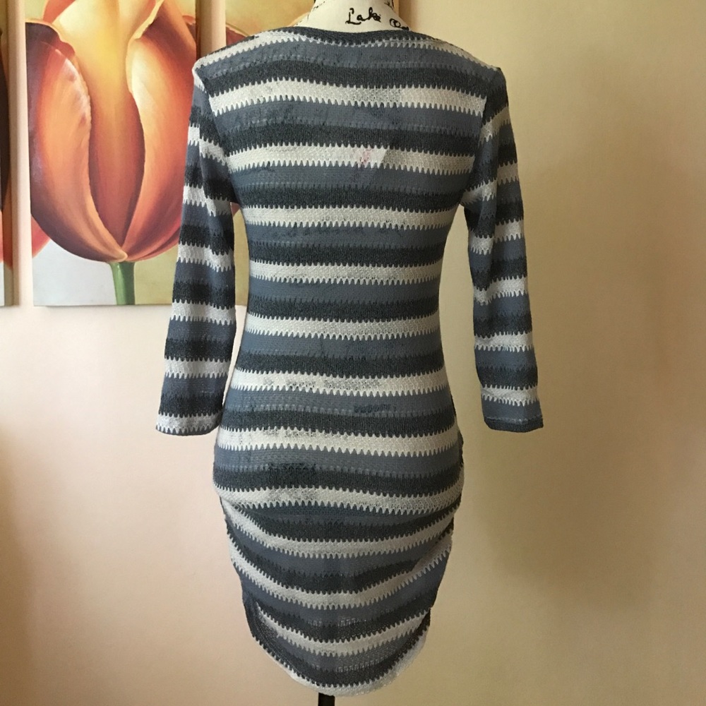 Blossom Apparel Striped Knit Dress - Picture 5 of 8