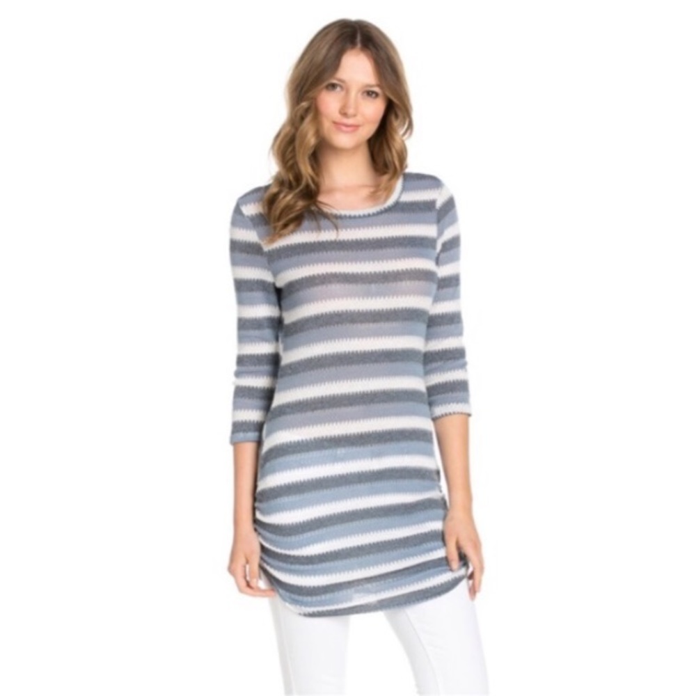 Blossom Apparel Striped Knit Dress