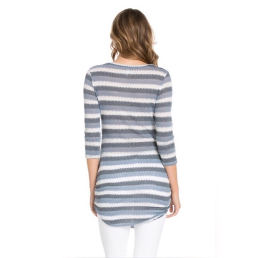 Blossom Apparel Striped Knit Dress - Picture 2 of 8
