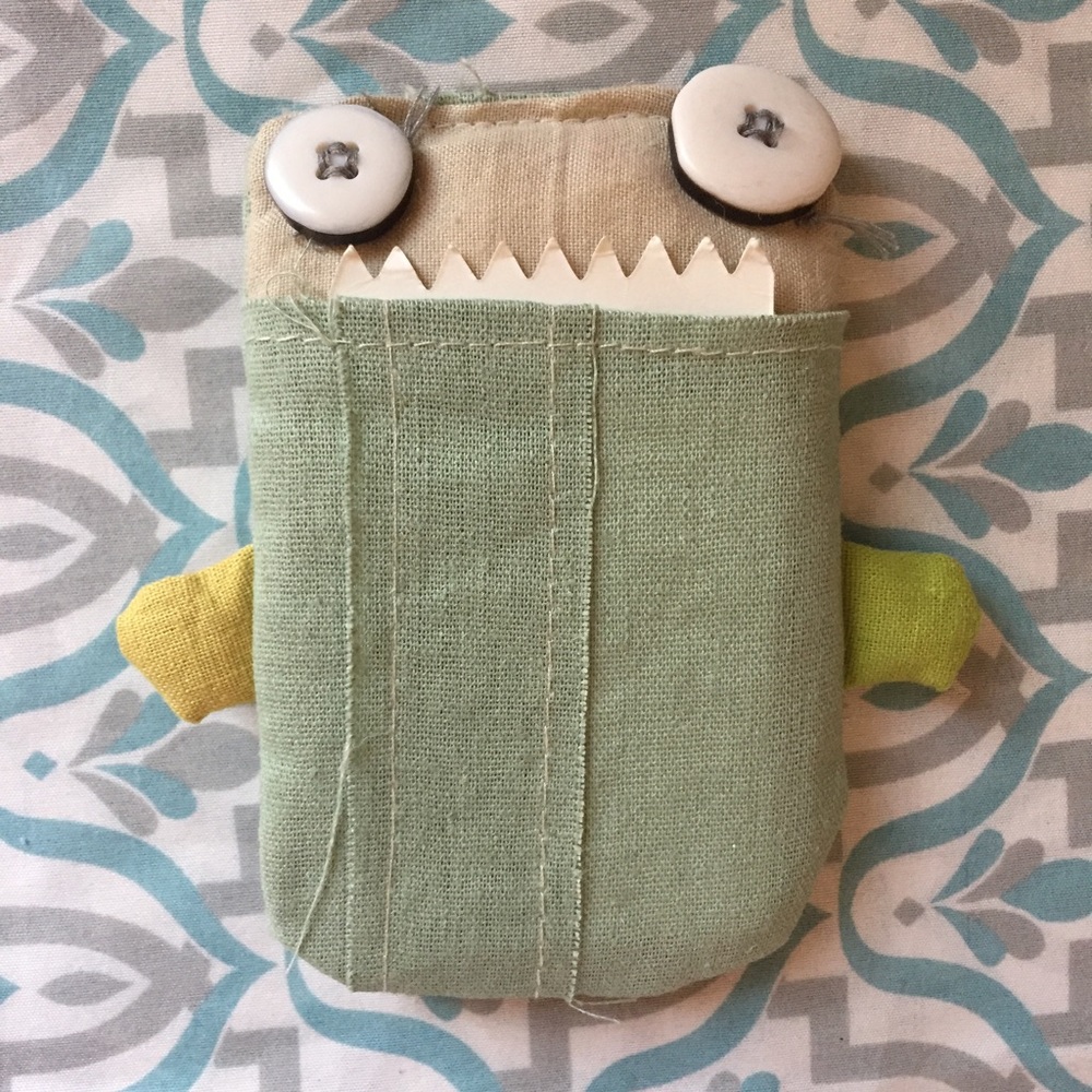 ✨Rare✨ Anthropologie Monster Gift Card Holder