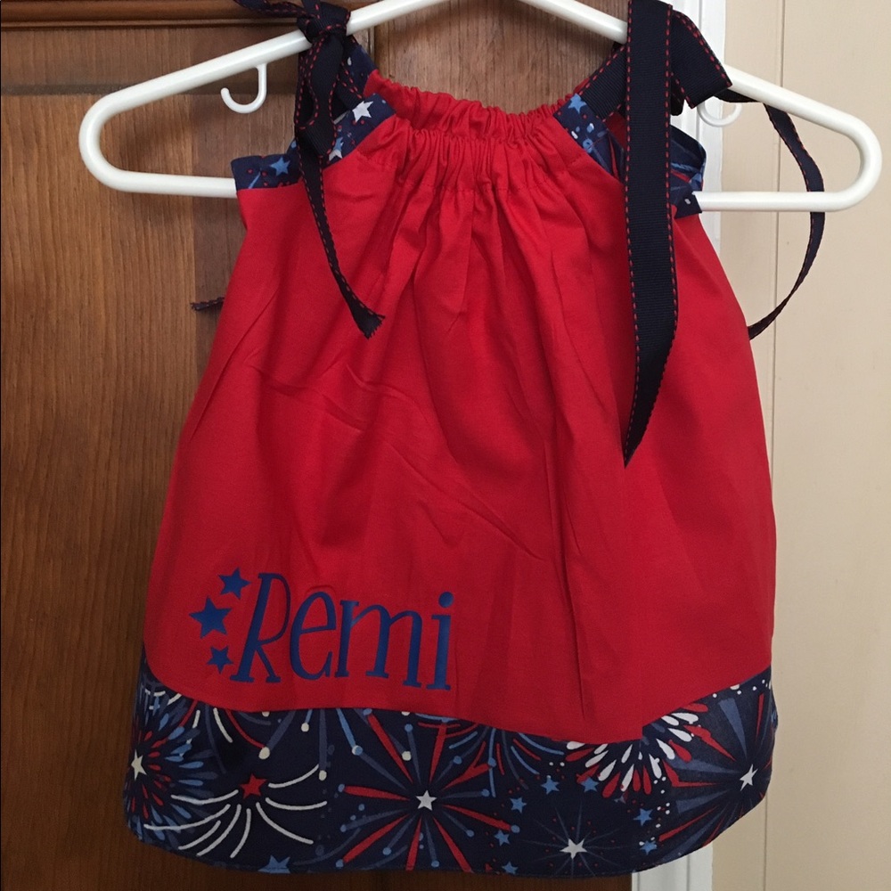 Can personalize pillowcase dresses