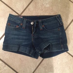 True Religion Jean shorts