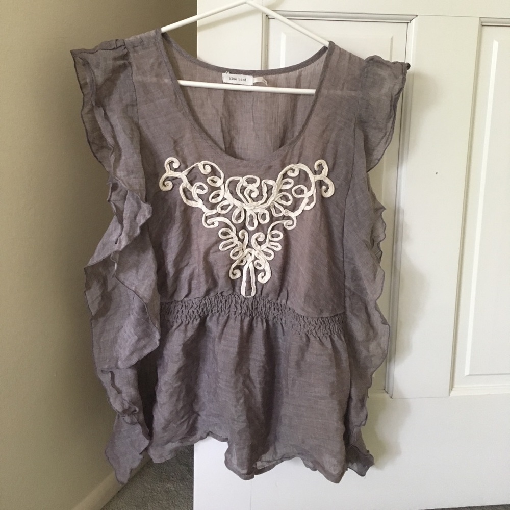 Grey Blouse