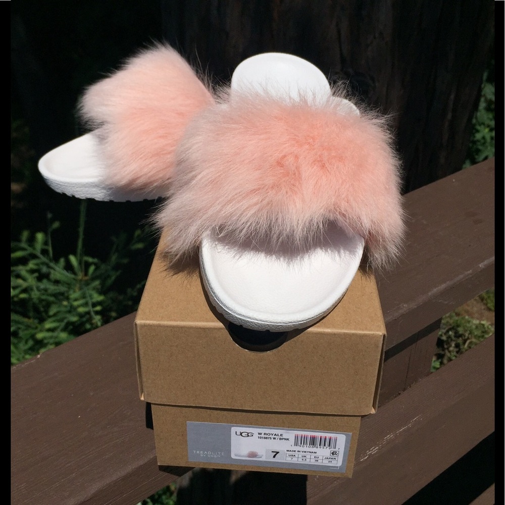 UGG Baby Pink Royale Slides