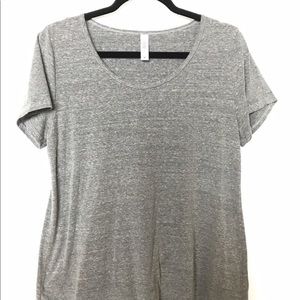 Lularoe grey classic t medium