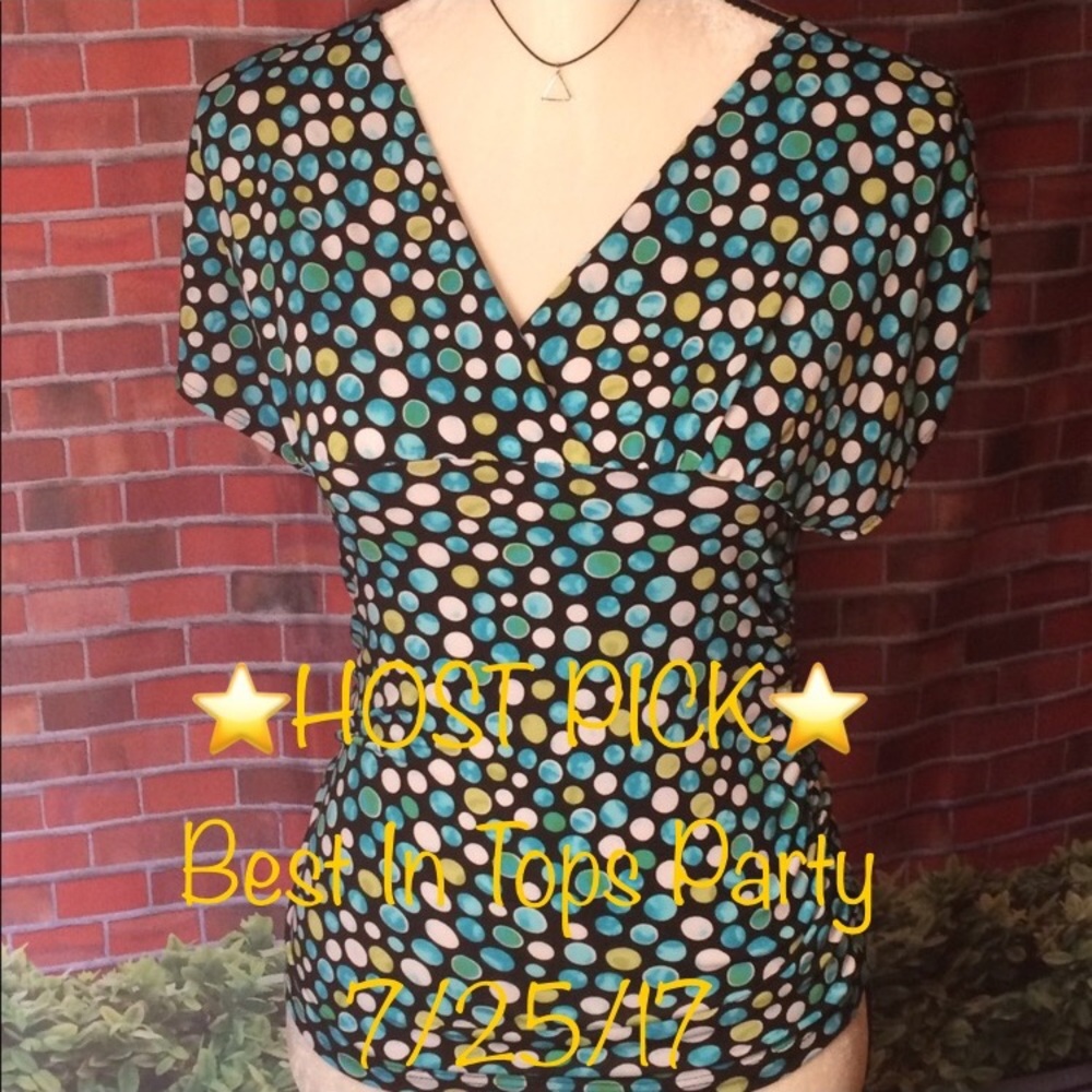 ⭐️HOST PICK ⭐️ Catch My I - Polka dot blouse.