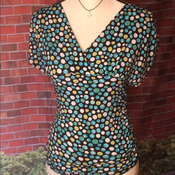 ⭐️HOST PICK ⭐️ Catch My I - Polka dot blouse. - Picture 2 of 6