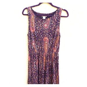 Sleeveless maxi dress