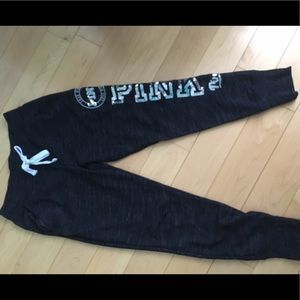 charcoal PINK joggers