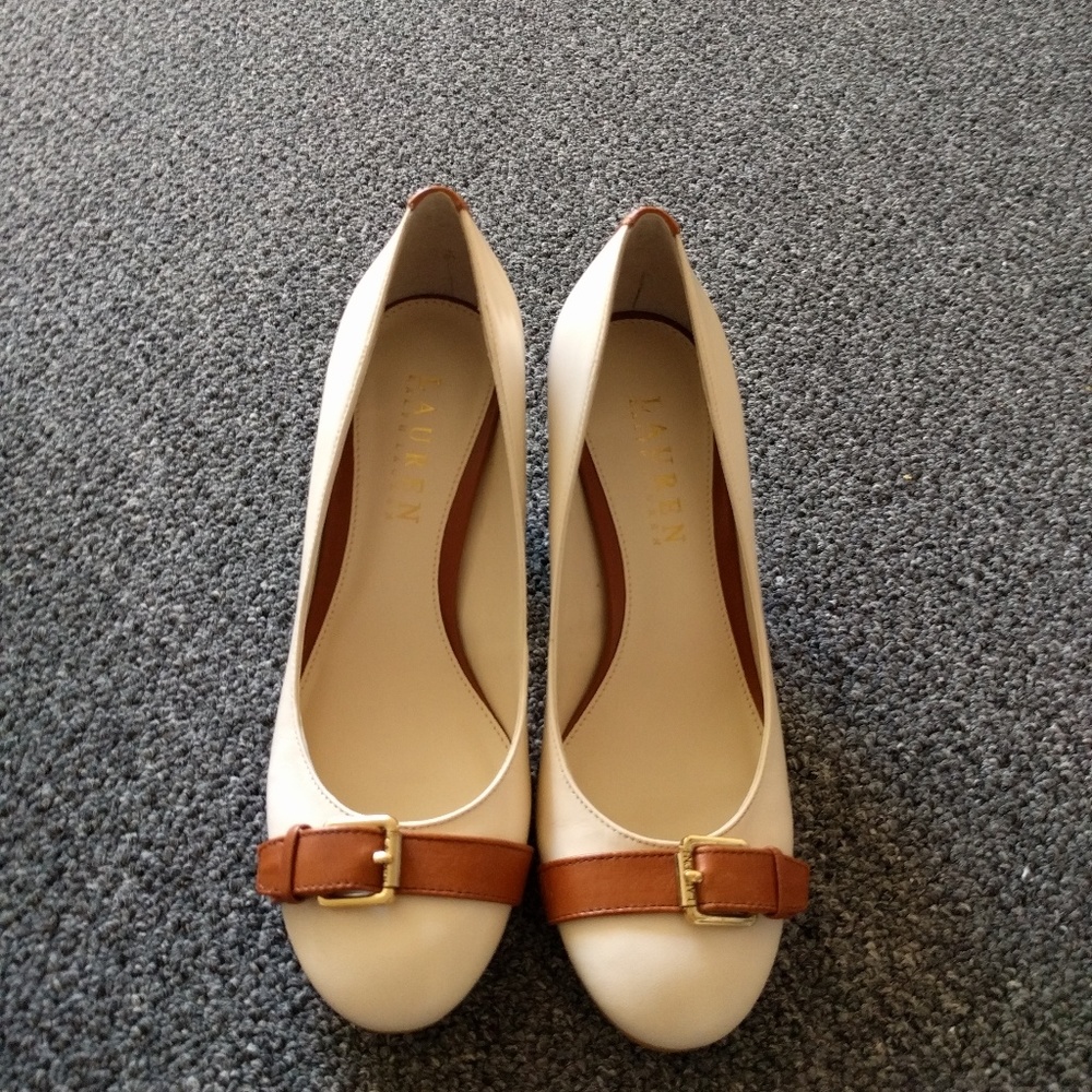 Lauren Ralph Lauren Saffron Buckle Pumps