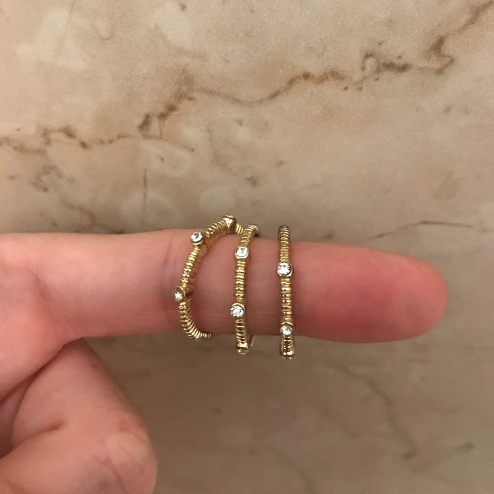 Stackable Gold Rings