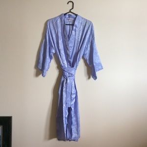 Satin robe