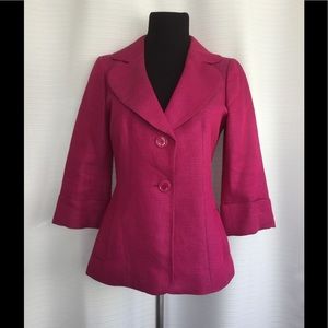 Vibrant fuschia colored Classiques Entier jacket