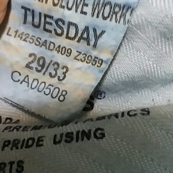 Silver Tuesday size 29 x 33 jeans great condition - Picture 6 of 7