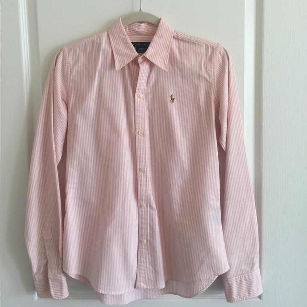 Candy stripe button down