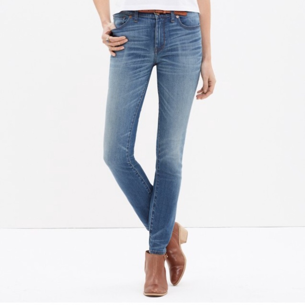 Madewell High Rise Skinny Jeans