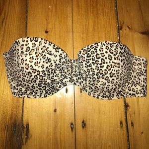 Victoria's Secret VS Cheetah Bandeau Bikini Top