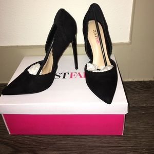 Maite Black Heels