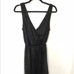 Banana Republic Black Sparkle Mini Dress