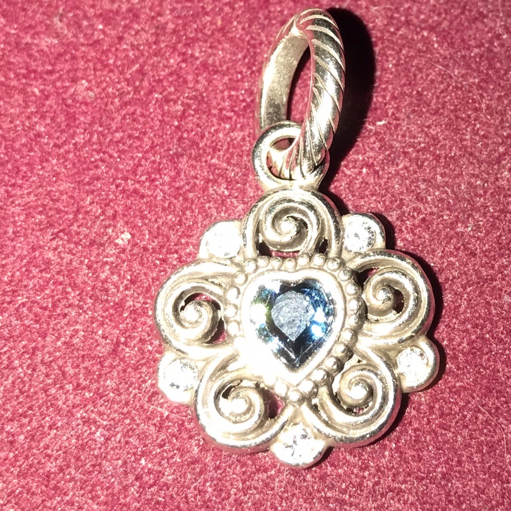 Brighton ABC birthstone charm (December)