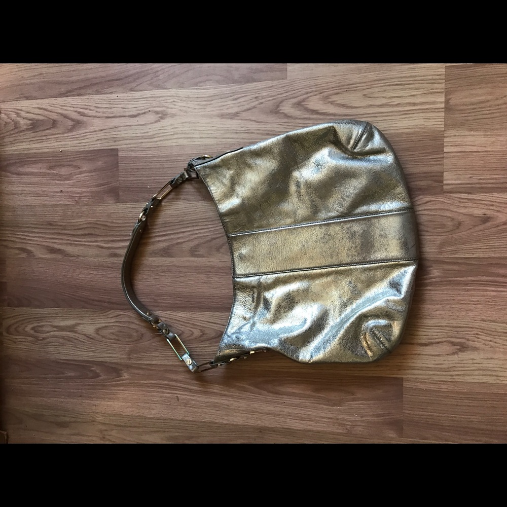 Authentic gold Tory Burch purse