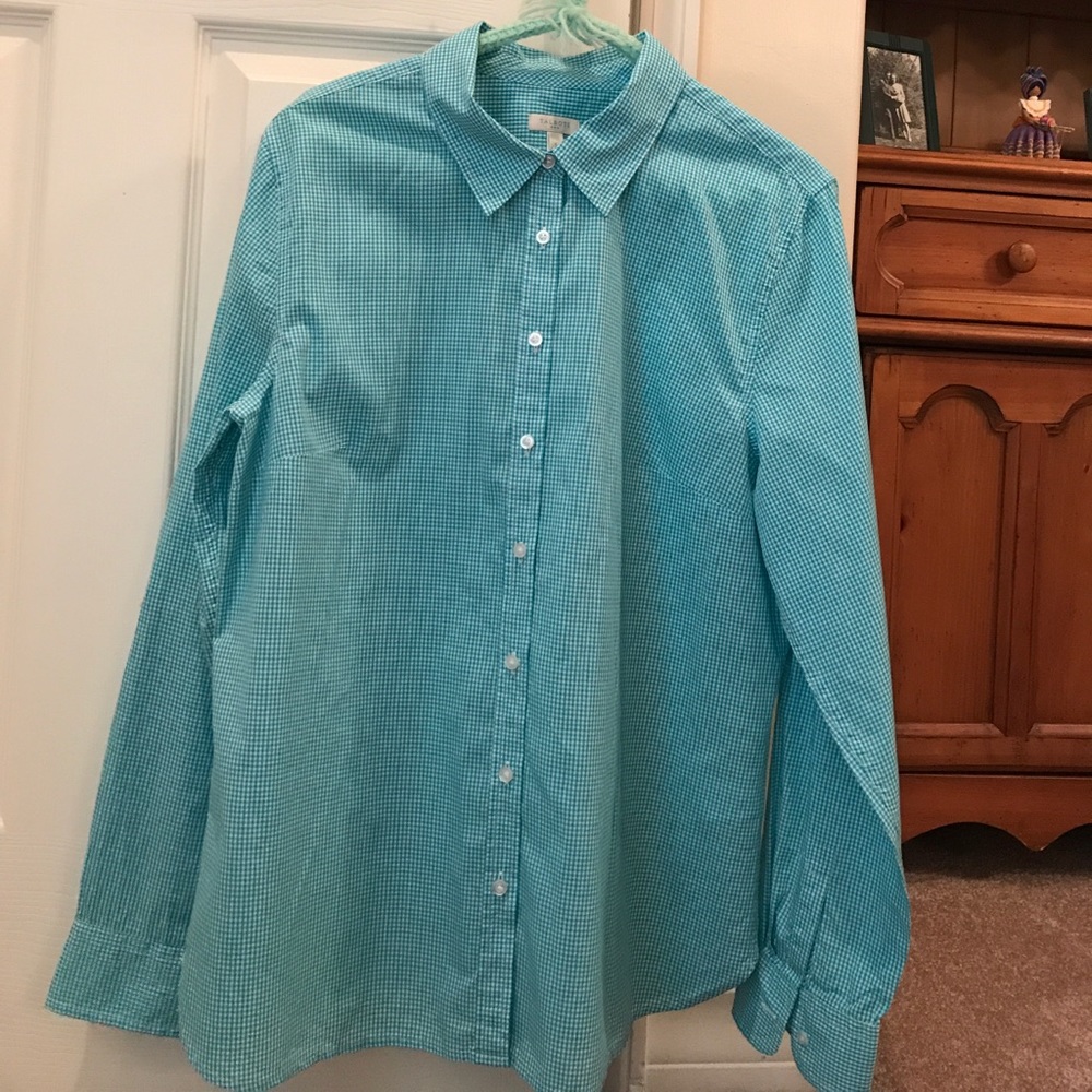 Talbots button down top