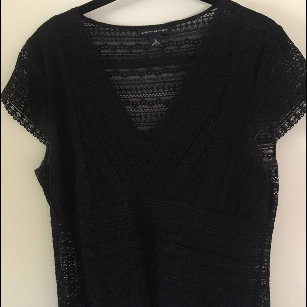 Black Lace Top