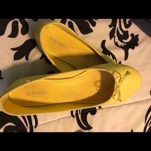 Yellow Ballet Flats