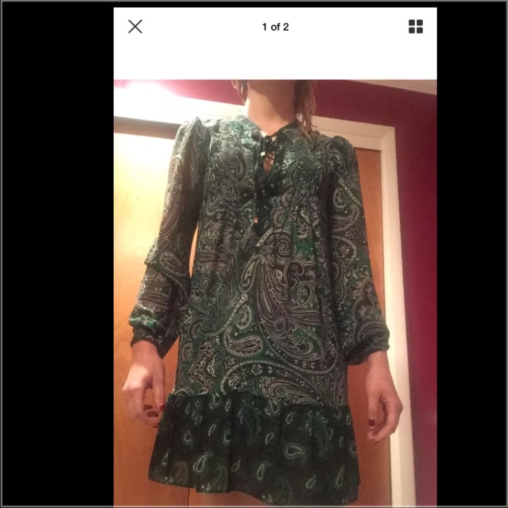 Michael Kors Xs paisley dress!