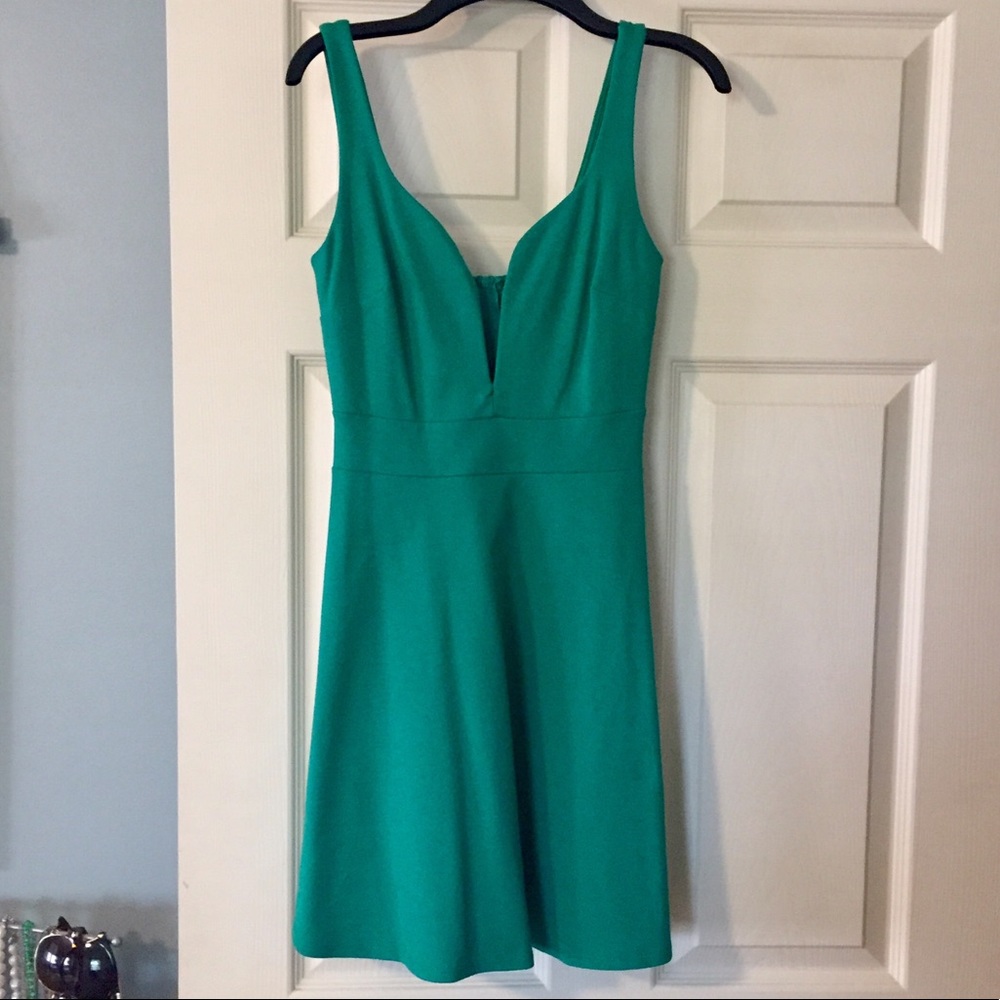 Foreign Exchange green dress size S