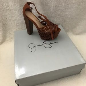Jessica Simpson platform shoes
