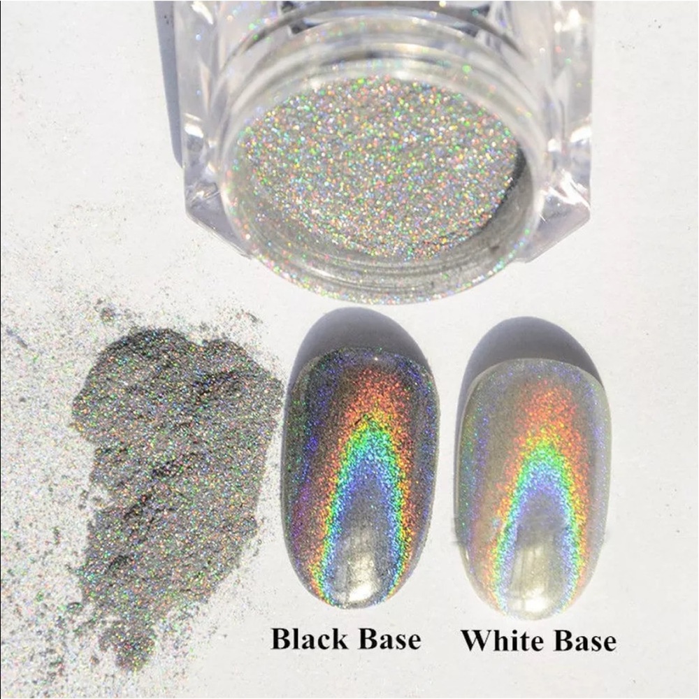 Holographic born pretty chrome nail powder