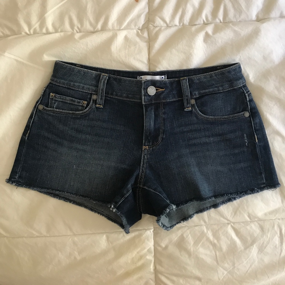 NWOT Paige denim shorts, fits like 24/25