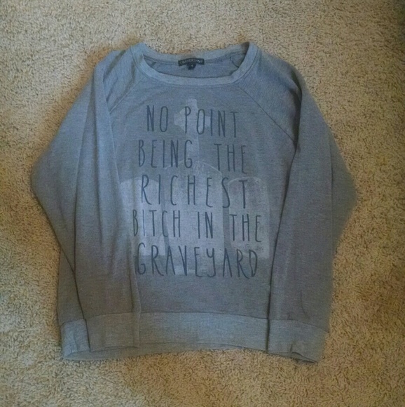 Urban Outfitters Tops - "... Richest Bitch In The Graveyard"  Top